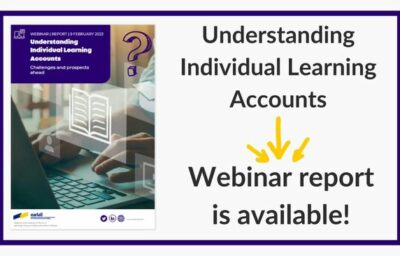Report | Individual Learning Accounts webinar