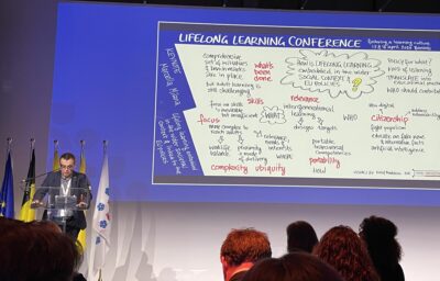 EARLALL presents its activities and projects during the Belgian Presidency’s Lifelong Learning Conference in Brussels