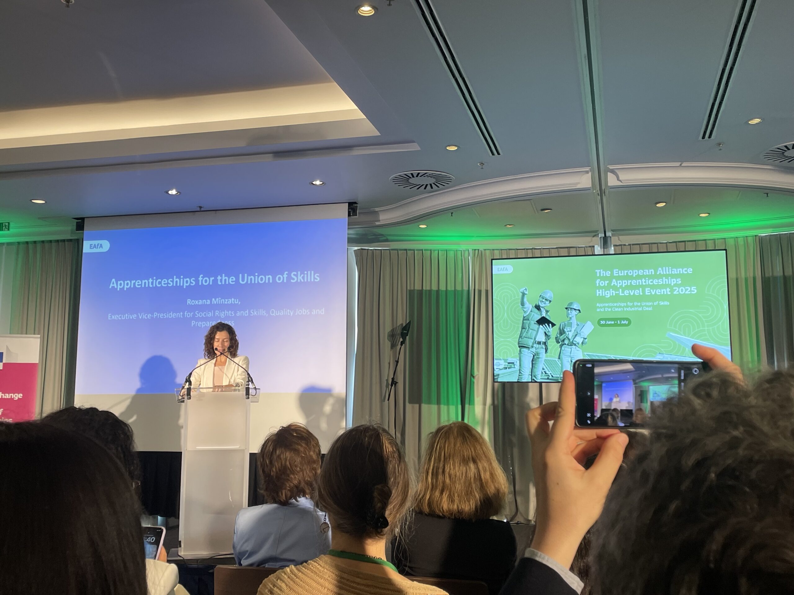 European Alliance for Apprenticeships High-Level event to Advance Skills and Clean Industry Goals