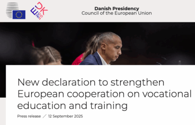 EU Ministers adopt the Herning Declaration on VET