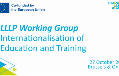 EARLALL Presents its Regional Skills Partnerships for Lifelong Learning Mobility at the LLLP Working Group on Internationalisation