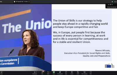 Connecting Learning and Skills: EARLALL Attends Cedefop and Pact for Skills Events