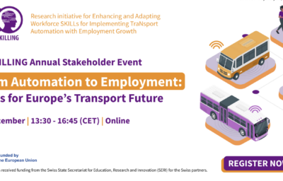 From Automation to Employment: Skills for Europe’s Transport Future