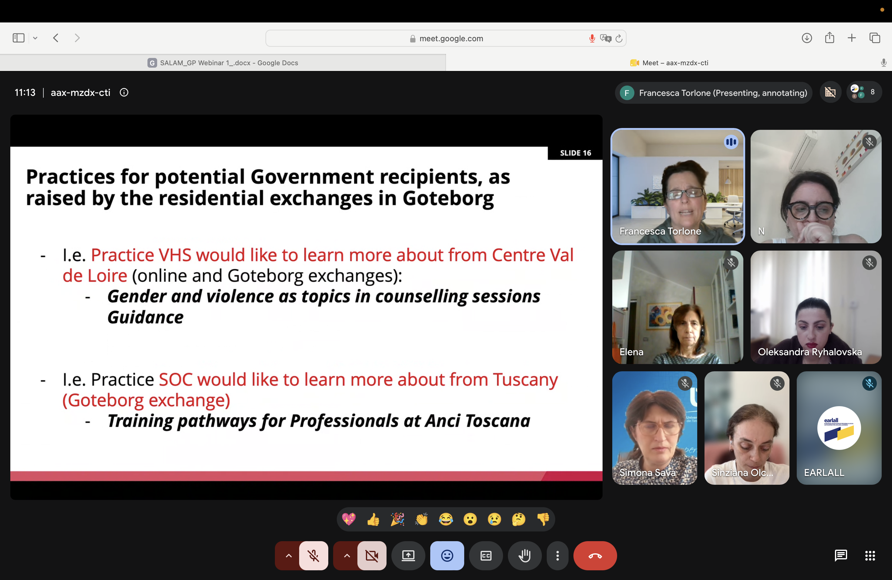 SALAM Partners Meet Online to Advance Policy Learning and Prepare the Next Phase of the Project