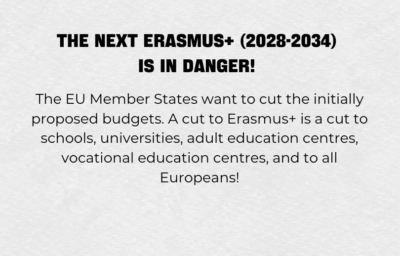 EARLALL joins European stakeholders in calling for a strong and inclusive Erasmus+ budget